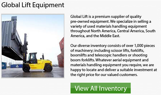 Used Hyster Outdoor Forklift Orange
